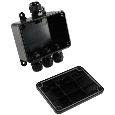 Cable connector box for up to 4 cables IP66 230V