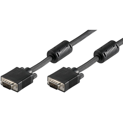 Monitor connection cable gold-plated m/m 5.0m S-VGA