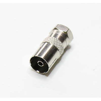 F plug / coaxial coupling