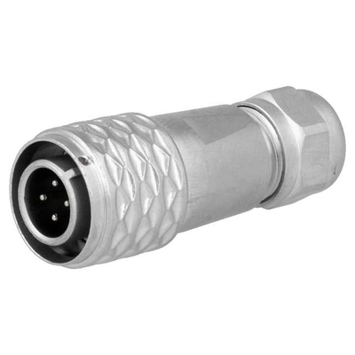 Stecker 4 polig 200V  5A IP67 - SP1210-P4I