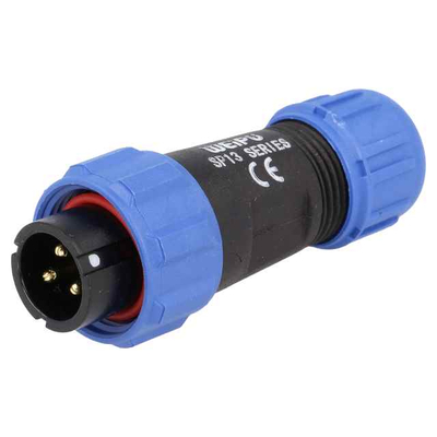 Plug 3 pin 250V 13A IP68 - SP1310/P3IN