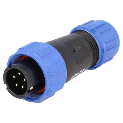 Stecker 5 polig 180V  5A IP68 - SP1310/P5IN