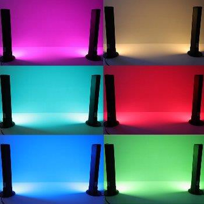 LED light column set of 2 dynamic RGB functions Bluetooth - Smart Lightbar 