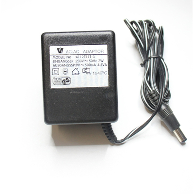 Steckernetzteil  9VAC 500mA 5,5/2,1 Stecker - 4112T11T-3