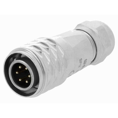 Stecker 6 polig 125V  5A IP67 - SP1210-P6I