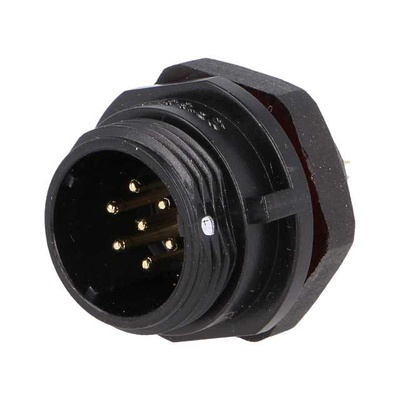 Einbau Stecker 7 polig 125V  5A IP68 - SP1312/P7
