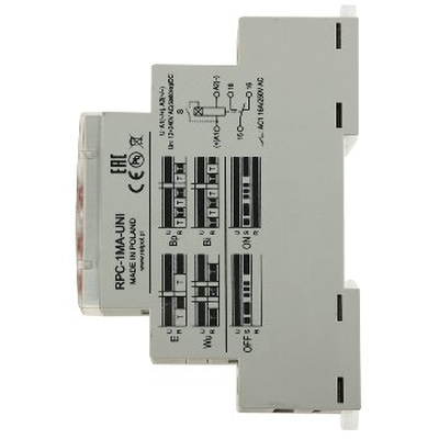Multifunctional timing relay 10 functions 1 x on/on 230V / 16A
