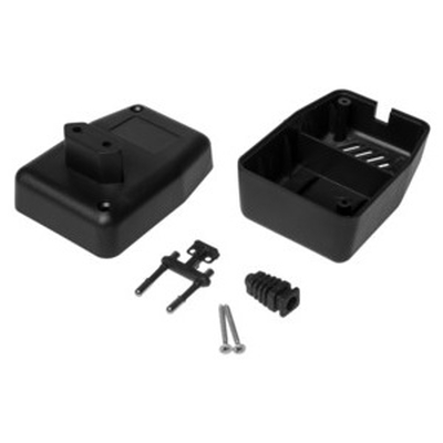 Enclosures with Euro plug  57x 89x65mm black