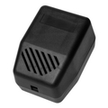 Geh�use mit Eurostecker  57x 89x65mm schwarz
