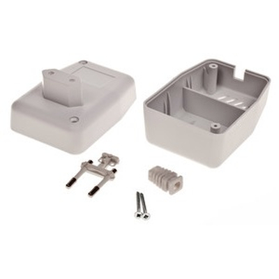 Geh�use mit Eurostecker  57x 89x65mm wei�