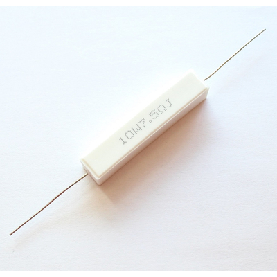 Hochlast Zementwiderstand      7,5 Ohm 10W  5% - LSR-75/10A