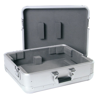 Flight case for a turntable (up to 450 mm wide) - Case Tour ALU silver 