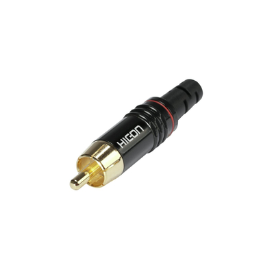 HICON Cinch Stecker HI-CM06-RED