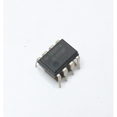 Dual operational amplifier 3MHz 10 � 30V DIP8 - RC4558P