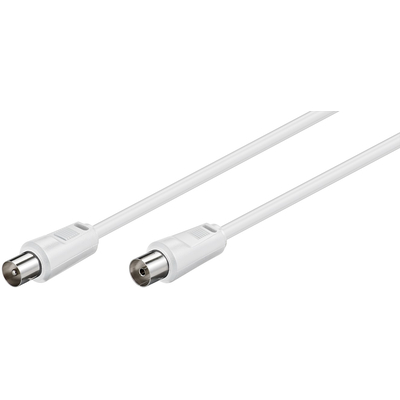     TV Antenna connection cable 1,5m white