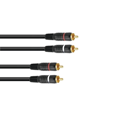RCA cable 2x0,22 15m