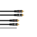 Cinch Kabel 2x0,22 Erdung / Remote1,5m