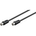 TV Antenna connection cable 2.5m black