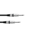 6,3mm Jack speaker cable  2 x1.5 1.5m bk