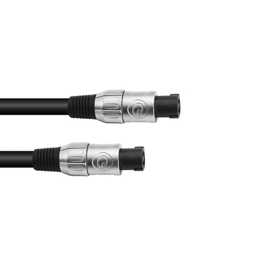 PA Speaker cable 2 x 4mm² 1.5m bk