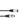 XLR cable 3pin 0.5m bk Neutrik