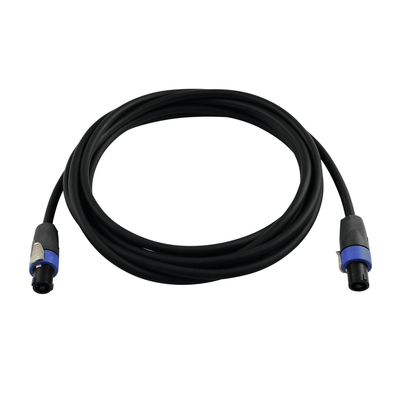 PA Speaker cable Speakon 4x4mm� 5m bk