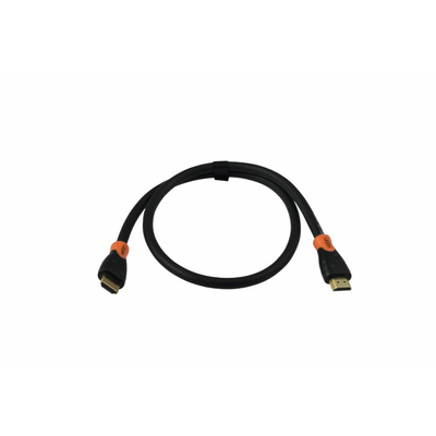 HDMI digital High Speed mit Ethernet &amp; ARC Multimediakabel Kabel 0,75m Ergonomic - HIE-HDHD0075