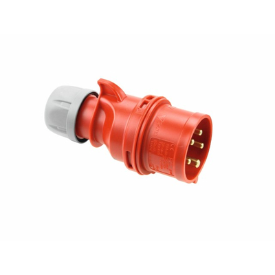 CEE Plug 400V 32A 5pin red