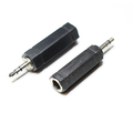 Klinke 3,5mm Stecker stereo  / Klinke 6,3mm Kupplung stereo