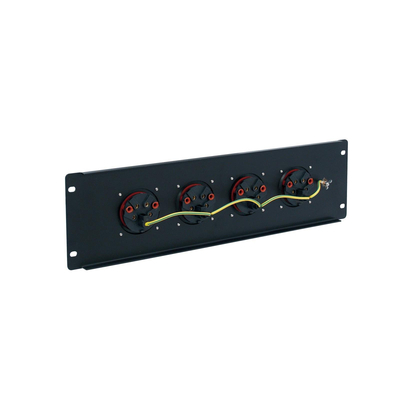LSA connection block 1/10 to 10 pairs for screw mounting