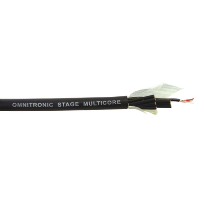 Multicore-Kabel 8x2x0,12 schwarz (100m)