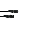 DMX cable XLR 5pin 3m bk Hicon