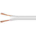 Speaker cable / twin strands 2 x 0,50 mm� white OFC