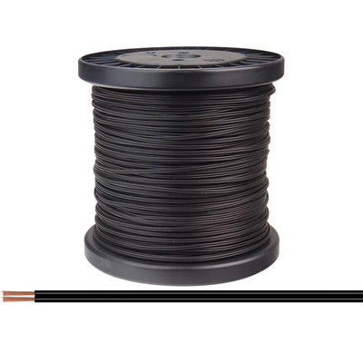 Zwillingslitze 2 x 0,14mm� 100m schwarz-schwarz