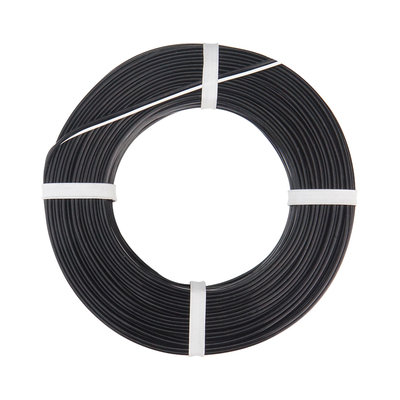 Twin strand cable 2 x 0.50mm² black-and-white; 25m