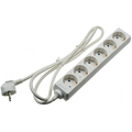 6-fold contact protection Socket strip with 1.5m supply...