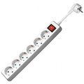 6-fold protection contact Socket strip with 1,5m supply...