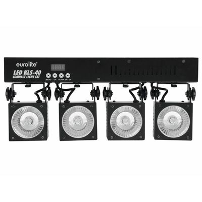 DMX LED Scheinwerferset mit COB-LEDs fr mobilen Einsatz - KLS-40 Compact Light Set