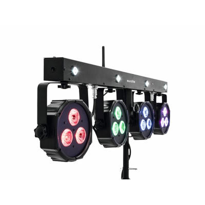 DMX Spotlight set with LED spots - KLS-170
