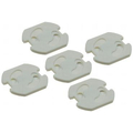 Kinderschutz f�r Steckdosen mit Drehmechanik (5er-Set)