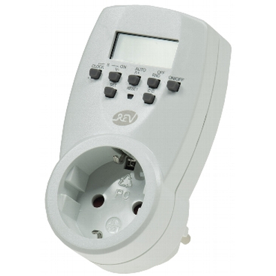 digitale Wochen-Zeitschaltuhr 230 Volt 1800 Watt