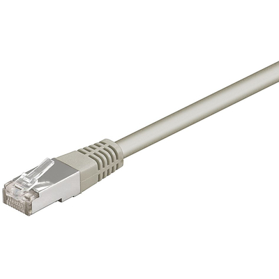 CAT 5e network cable  10.0m gray SFTP patch cable, 2x RJ45 plug