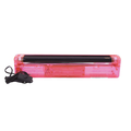 UV tube complete fixture 45cm 15W ABS red