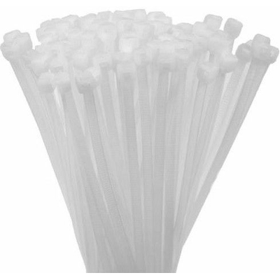 Cable ties 160mm x 4.8mm natural 100 pieces high tensile force