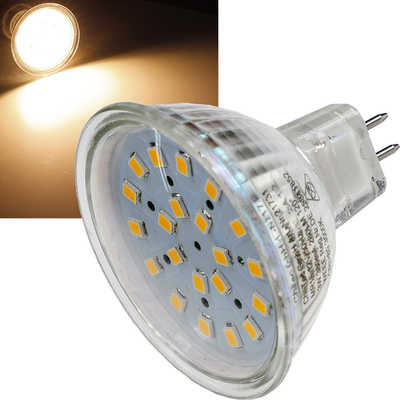 LED Strahler  3 Watt warmwei� �50mm 3000K 12V