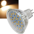 LED spotlight  3 Watts warm white �50mm 3000K 12V