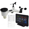Digitale Funk-Wetterstation DCF, Luftfeuchte Wind & Regen...