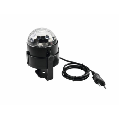 Extremely compact mirror ball effect with a radiating plexiglas dome - BC-3