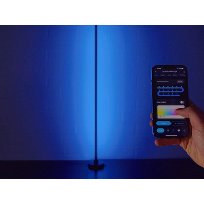 LED Stehleuchte 148cm RGB/WW WiFi