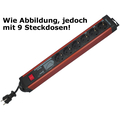 9-fach Steckdosenleiste mit Netzfilter und...